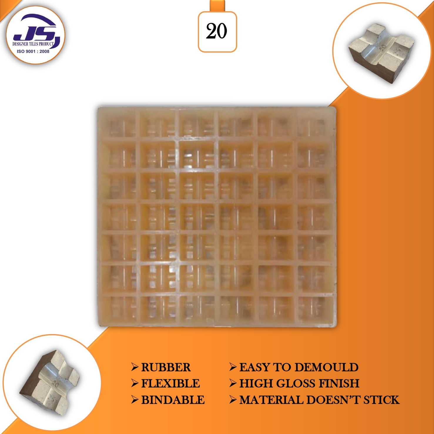 Cement Cover Block Moulds